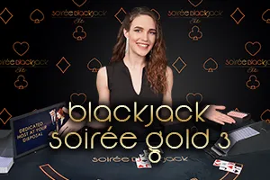 Blackjack Soirée Gold 3 - POCKETSLOT777